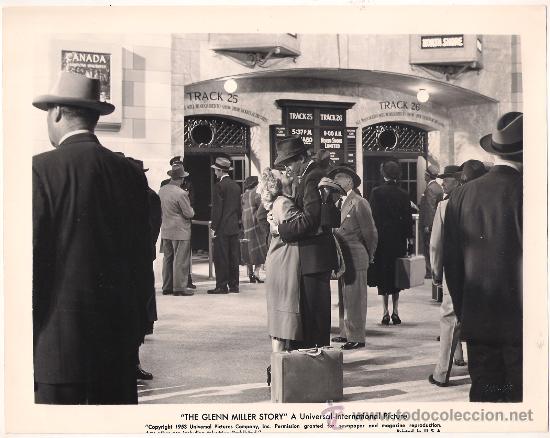 Cine: FCJ 10078 JAMES STEWART JUNE ALLYSON MUSICA Y LAGRIMAS FOTO B/N ORIGINAL AMERICANA