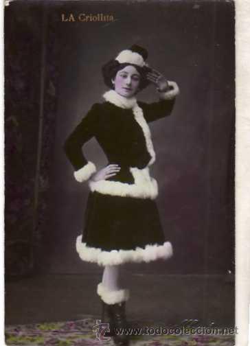 Cinema: CUPLETISTA. LA CRIOLLITA, ARGENTINA. FOLCLORE. BAILE ESPA&Ntilde;OL. ZARZUELA.