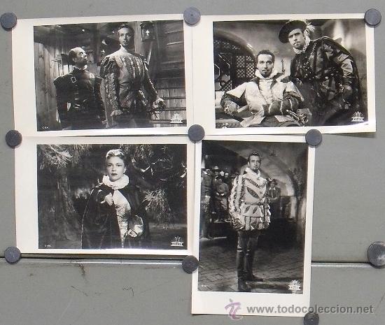 Cinema: F7616 DON JUAN ANTONIO VILAR ANNABELLA SAENZ DE HEREDIA 4 FOTOS CIFESA ORIGINALES ESPA&Ntilde;OLAS