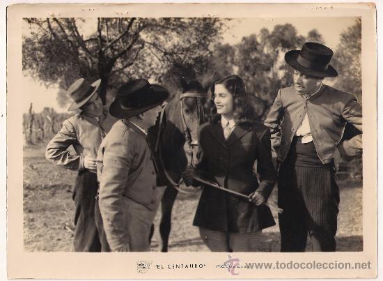Cine: F7688 ISABEL DE POMES EL CENTAURO FOTO B/N ORIGINAL ESPA&Ntilde;OLA