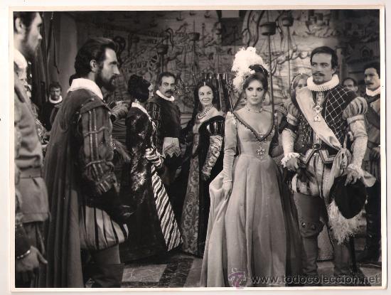 Kino: F7796 GINA LOLLOBRIGIDA CERVANTES FOTO B/N ORIGINAL ESPA&Ntilde;OLA