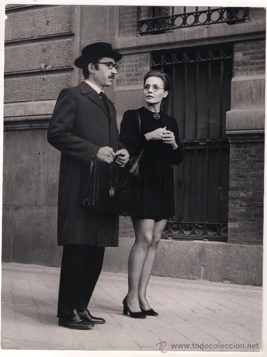 Cine: F7814 CARMEN SEVILLA JOSE SACRISTAN SEX O NO SEX FOTO B/N ORIGINAL ESPA&Ntilde;OLA