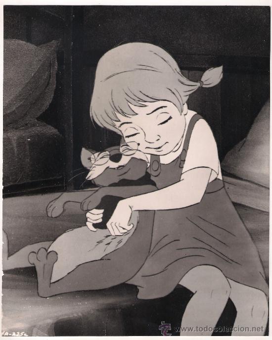 Kino: F7870 LOS RESCATADORES WALT DISNEY FOTO B/N ORIGINAL ESPA&Ntilde;OLA