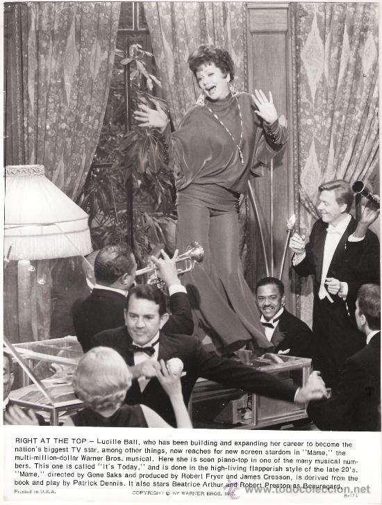 Cinema: F8147 LUCILLE BALL ANTE TODO MUJER FOTO B/N ORIGINAL AMERICANA
