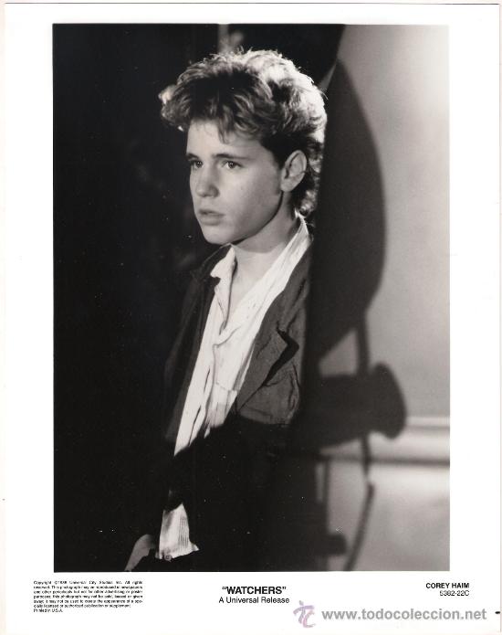 Cine: F8240 COREY HAIM PROYECTO TERROR FOTO B/N ORIGINAL AMERICANA