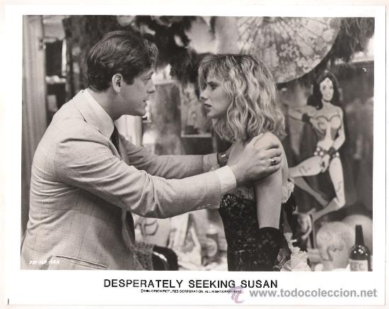 Cine: F8276 ROSANNA ARQUETTE BUSCANDO A SUSAN DESESPERADAMENTE FOTO B/N ORIGINAL AMERICANA