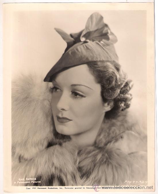 Kino: F26742D GAIL PATRICK FOTO B/N ORIG AMERICANA