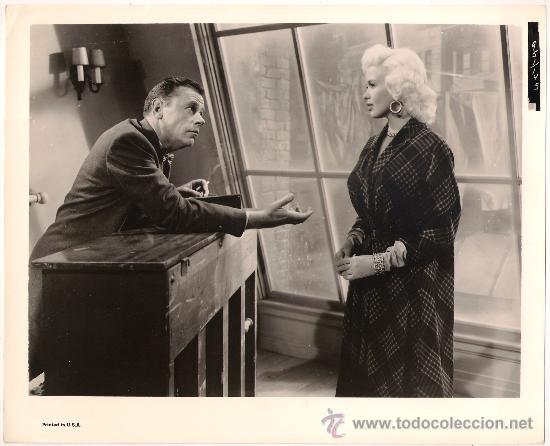 Cinema: F26750D JAYNE MANSFIELD TOM EWELL FOTO B/N ORIG AMERICANA
