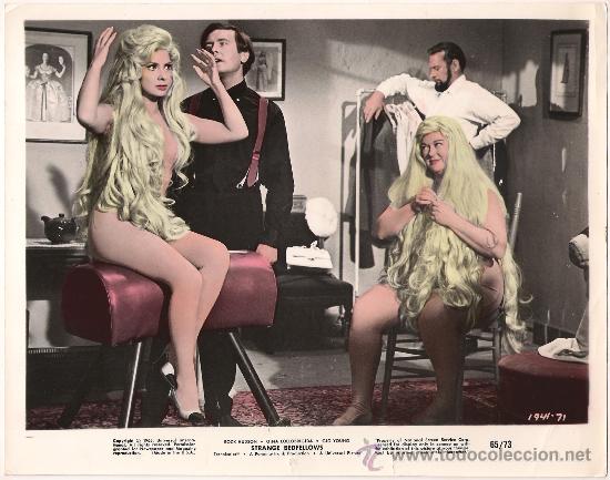 Cinema: F8435 GINA LOLLOBRIGIDA HABITACION PARA DOS FOTO ORIGINAL COLOREADA AMERICANA