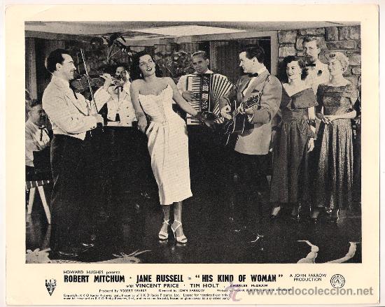 Cinema: F28622D JANE RUSSELL LAS FRONTERAS DEL CRIMEN FOTO B/N ORIGINAL INGLESA