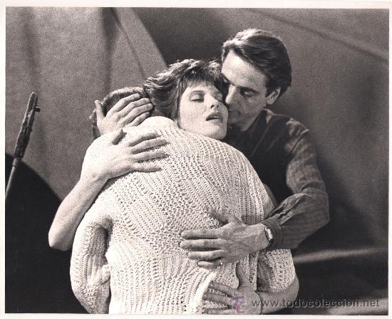 Cinema: F8452 JEREMY IRONS GENEVIEVE BUJOLD INSEPARBLES FOTO B/N ORIGINAL INGLESA