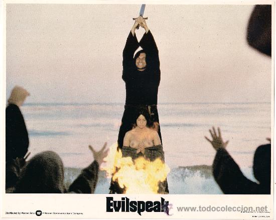Cinema: FCJ 10191 EVILSPEAK CLINT HOWARD TERROR FOTOCROMO ORIGINAL AMERICANO