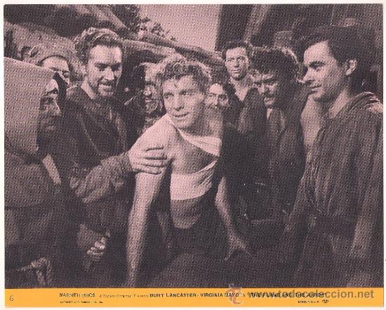 Kino: FCJ 14120D EL HALCON Y LA FLECHA BURT LANCASTER VIRGINIA MAYO FOTOCROMO ORIGINAL AMERICANO
