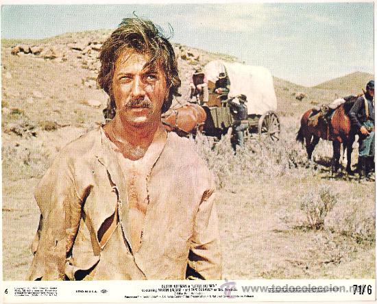 Cinema: FCJ 10194 PEQUE&Ntilde;O GRAN HOMBRE DUSTIN HOFFMAN FOTOCROMO ORIGINAL AMERICANO