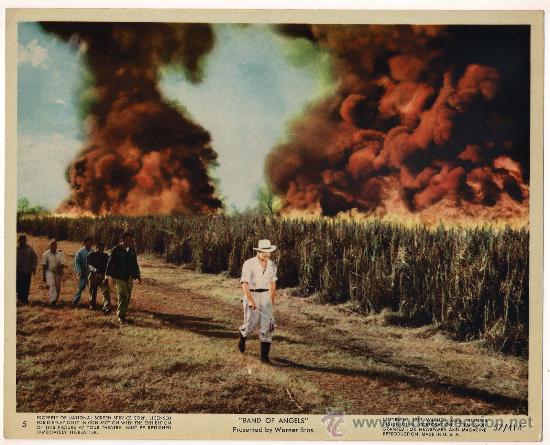 Cinema: FCJ 12100D LA ESCLAVA LIBRE CLARK GABLE FOTOCROMO ORIGINAL AMERICANO