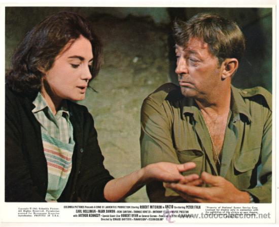 Cine: FCJ 10261 LA BATALLA DE ANZIO ROBERT MITCHUM FOTOCROMO ORIGINAL AMERICANO