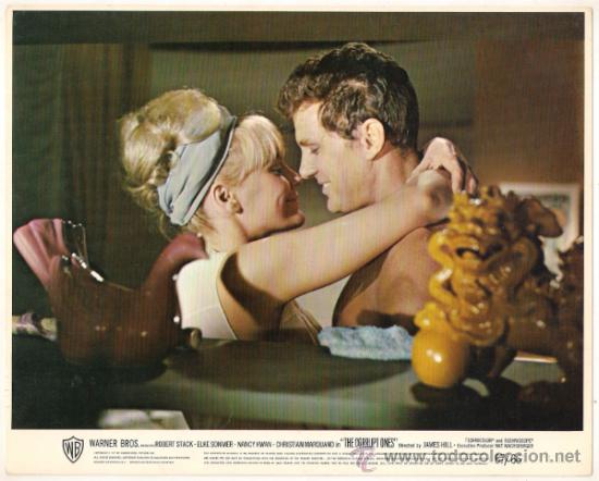 Cinema: FCJ 10297 LOS CORROMPIDOS ROBERT STACK ELKE SOMMER FOTOCROMO ORIGINAL AMERICANO