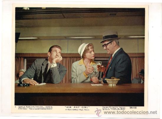 Kino: FCJ 14134D TODAS LAS MUJERES QUIEREN CASARSE SHIRLEY MACLAINE ROD TAYLOR FOTOCROMO ORIGINAL INGLES