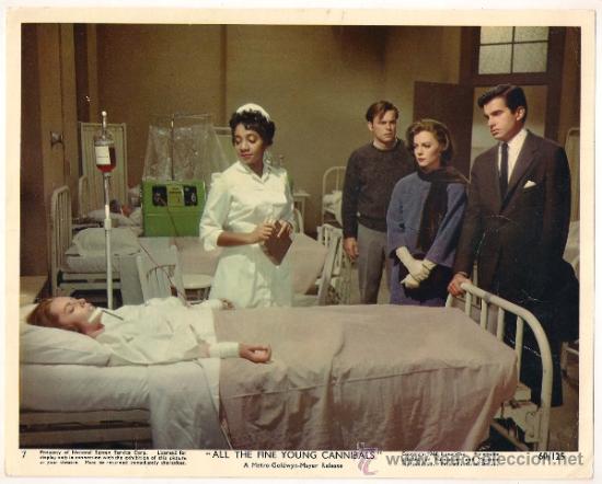 Kino: FCJ 14135D JOVENES CANIBALES NATALIE WOOD ROBERT WAGNER GEORGE HAMILTON FOTOCROMO ORIGINAL INGLES