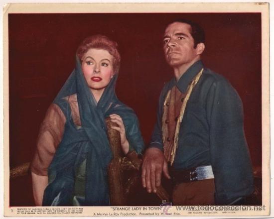 Cinema: FCJ 14140D PELIRROJA INDOMITA GREER GARSON DANA ANDREWS FOTOCROMO ORIGINAL AMERICANO