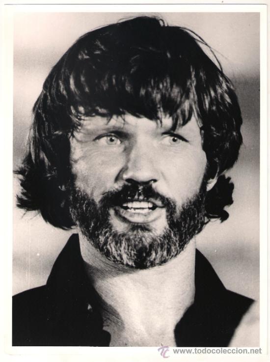 Cin&eacute;ma: FCJ 10704 KRIS KRISTOFFERSON CONVOY FOTO B/N ORIGINAL ESPA&Ntilde;OLA