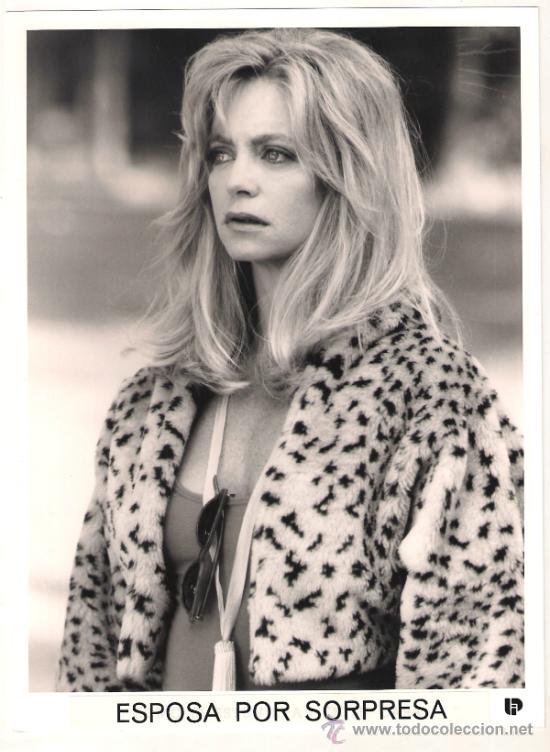 Cine: FCJ 10722  GOLDIE HAWN ESPOSA POR SORPRESA FOTO B/N ORIGINAL ESPA&Ntilde;OLA