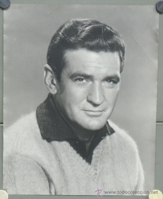 Cin&eacute;ma: F8559D ROD TAYLOR FOTO 40X50 B/N ORIGINAL AMERICANA