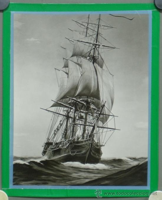 Cine: F8788 REBELION A BORDO LA TRAGEDIA DE LA BOUNTY CLARK GABLE FOTO B/N ORIGINAL AMERICANA 30x40