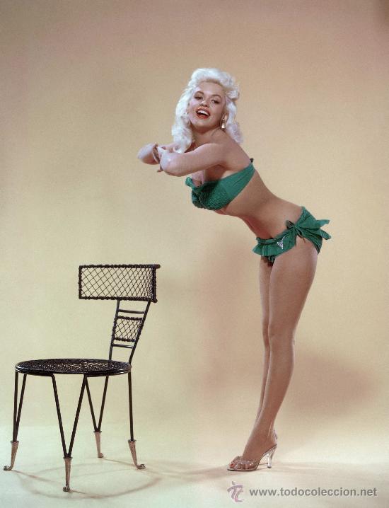 Cine: JAYNE MANSFIELD (FOTO INMEJORABLE CALIDAD) MEDIDAS 20X30 APROXIMADAMENTE