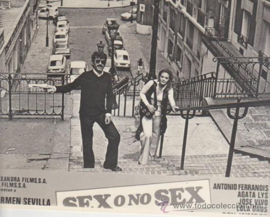 Cinema: Carmen Sevilla. Fotograf&iacute;a (18x24) de Sex o no sex.