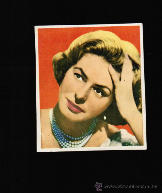 Cine: INGRID BERGMAN - FOTO CONTRAPORTADA BOLSILIBROS BRUGUERA