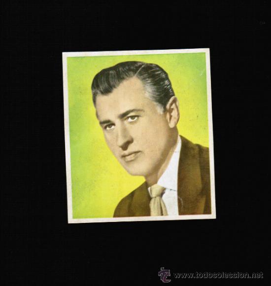 Cine: STEWART GRANGER - FOTO CONTRAPORTADA BOLSILIBROS BRUGUERA