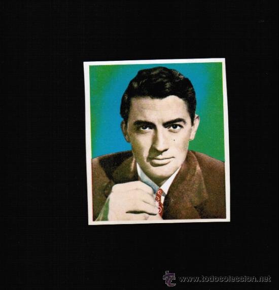 Cine: GREGORY PECK - FOTO CONTRAPORTADA BOLSILIBROS BRUGUERA