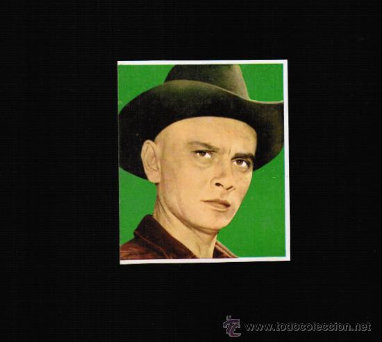 Cine: YUL BRYNNER - FOTO CONTRAPORTADA BOLSILIBROS BRUGUERA