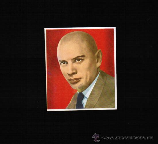 Cine: YUL BRYNNER - FOTO CONTRAPORTADA BOLSILIBROS BRUGUERA