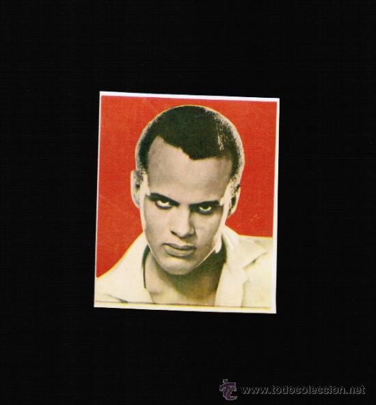 Cine: HARRY BELAFONTE - FOTO FICHA CONTRAPORTADA BOLSILIBROS BRUGUERA