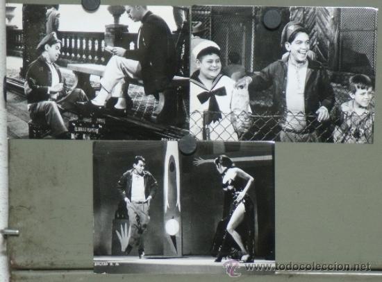 Cinema: F8805 EL BOLERO DE RAQUEL MARIO MORENO CANTINFLAS 3 FOTOS B/N ORIGINALES ESPA&Ntilde;OLAS