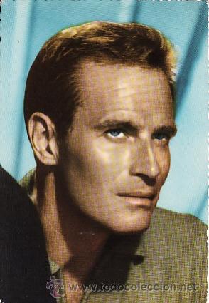 Cine: POSTAL CHARLTON HESTON - PCA 1282