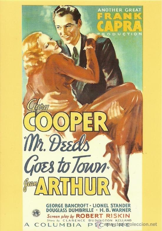 Cinema: FRANK CAPRA - EL SECRETO DE VIVIR - MR.DEEDS GO TO TOWN