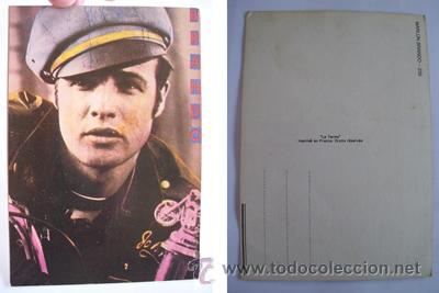 Cine: Antigua Postal : MARLON BRANDO. Ed Le Terme n&ordm; 235