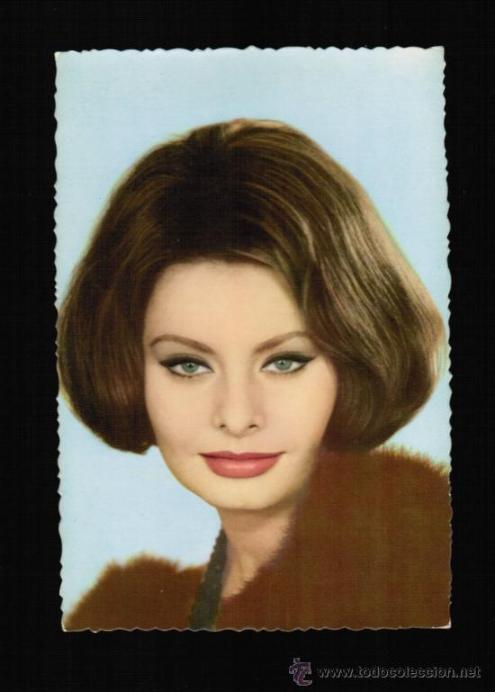 Cine: POSTAL DE SOFIA LOREN - ARCHIVO BERMEJO.
