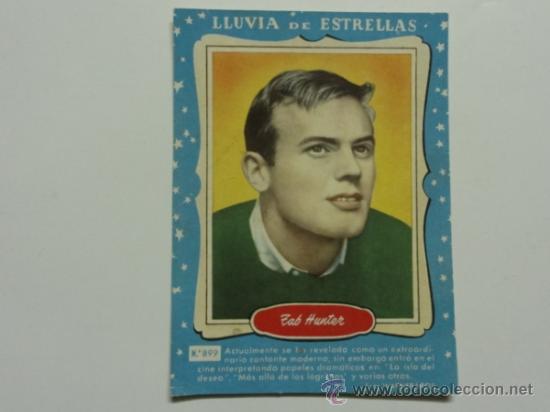 Cine: LLUVIA DE ESTRELLAS N&ordm; 899 - TAB HUNTER - BRUGUERA - CONTRAPORTADAS BOLSILIBROS