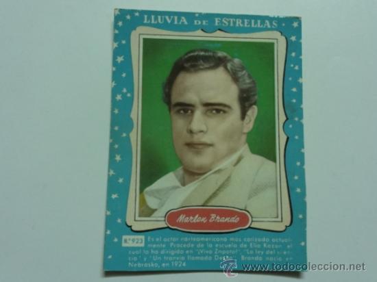 Cine: LLUVIA DE ESTRELLAS N&ordm; 923 - MARLON BRANDO - BRUGUERA - CONTRAPORTADAS BOLSILIBROS