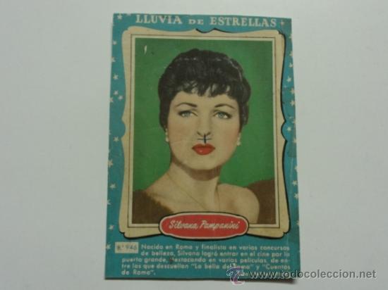 Cine: LLUVIA DE ESTRELLAS N&ordm; 946 - SILVANA PAMPANINI - BRUGUERA - CONTRAPORTADAS BOLSILIBROS