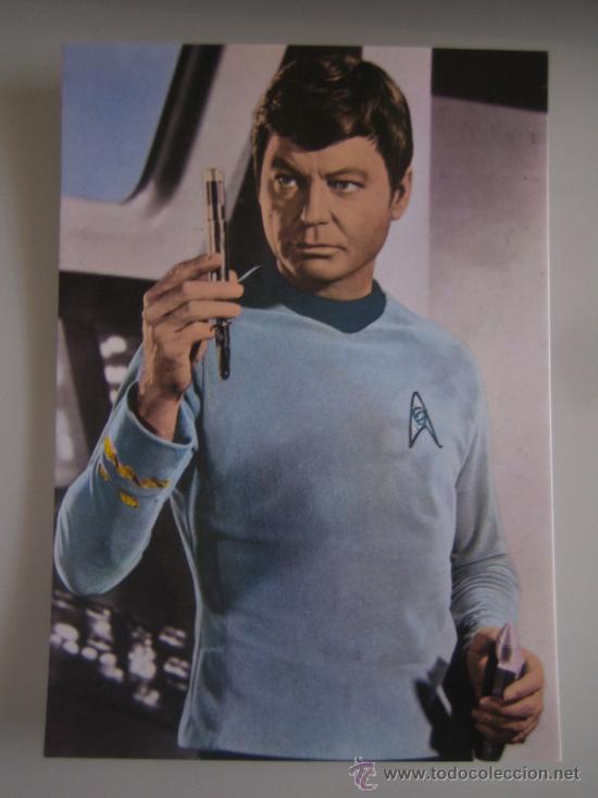 Cine: star trek serie original a&ntilde;os 60 - postal original de epoca