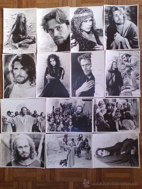 Cin&eacute;ma: LA &Uacute;LTIMA TENTACI&Oacute;N DE CRISTO. 14 FOTOS 18X24.SCORSESE, WILLEM DAFOE, HARVEY KEITEL, BARBARA HERSHEY