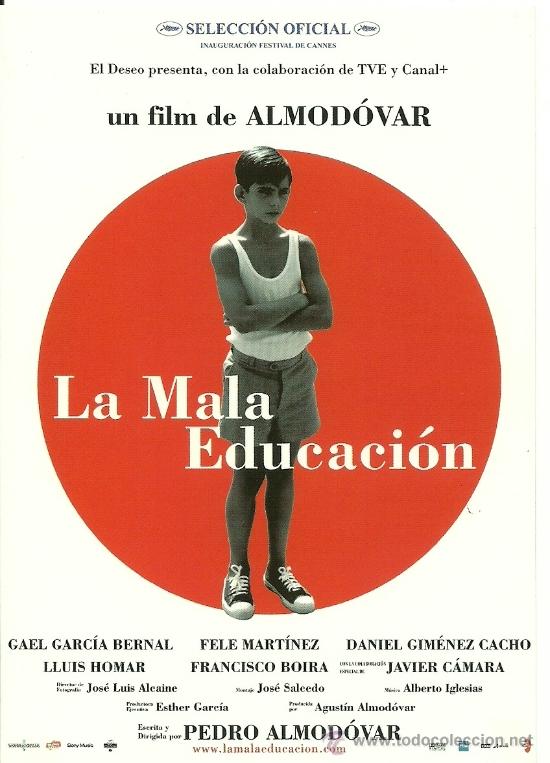 Kino: ALMODOVAR - LA MALA EDUCACION
