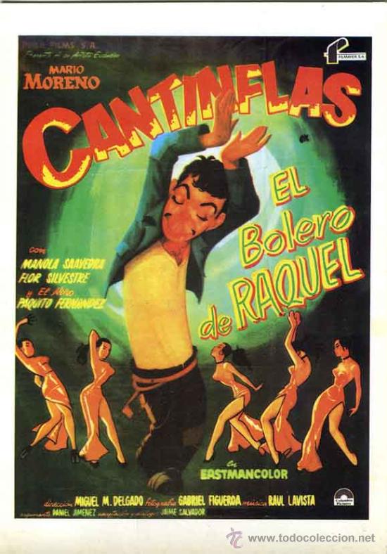 Cine: Postal cine - pelicula el bolero de Raquel