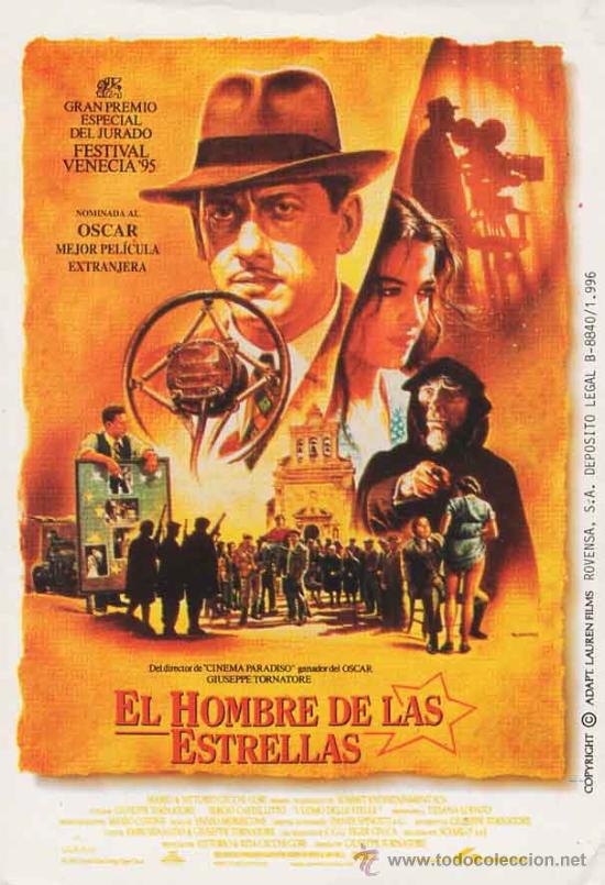 Cine: Postal cine - pelicula el hombre de las estrellas