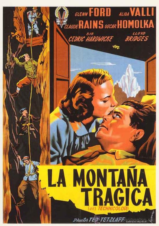 Kino: Postal cine - pelicula la monta&ntilde;a tragica